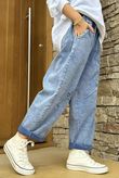 Duran Zig Barrel Leg Jean Vintage Washed Denim